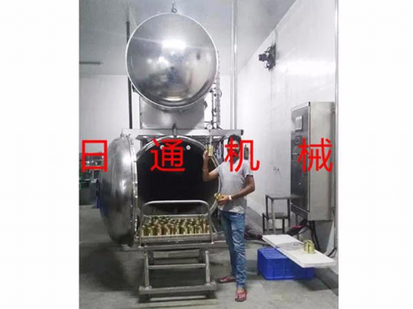 雙層熱水循環殺菌鍋